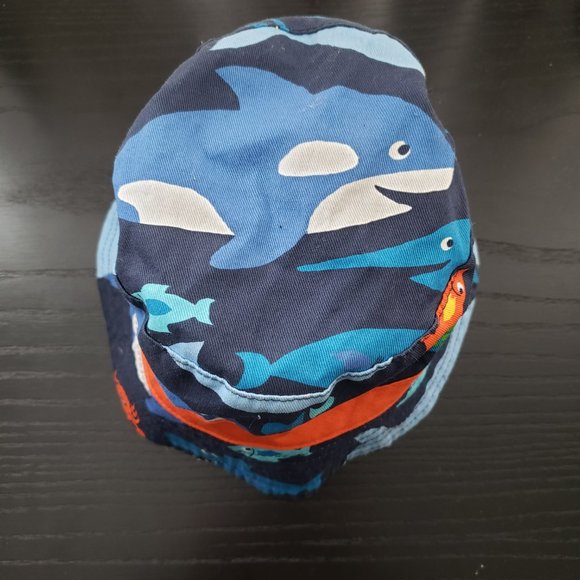 (NWOT) Carters Baby Shark Toddler Bucket Hat -SIZE 2T-4T - Picture 2 of 8